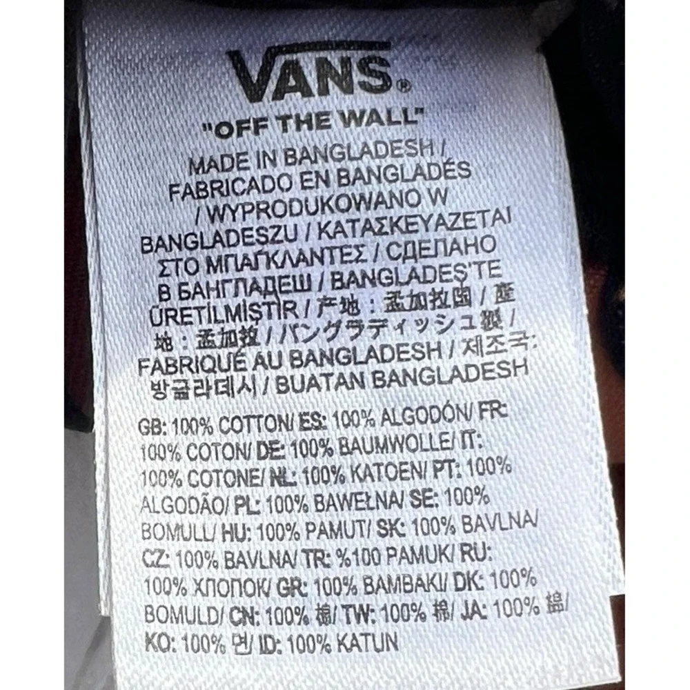 Vans The Original Rust Orange Hat Cap MOTT‎ SnapBack Made To Last Since 1966